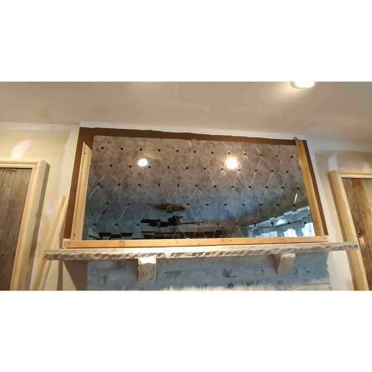 Antique Mirror Glass - Harlequins Design & Layout