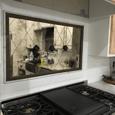 Antique Mirror Glass - Harlequins Design & Layout