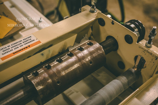 Creating a reproduction molding based on a customer supplied sample