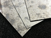 CLOSE UP OF THE OLD CHICAGO ANTIQUE MIRROR GLASS  12X12 TILES
