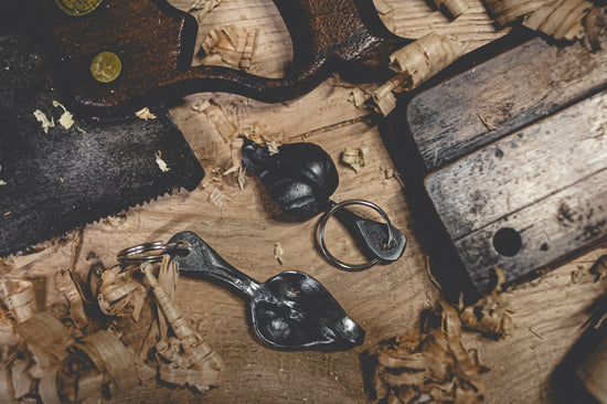 Hand Forged "Blacksmith" Key Chain