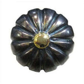 Bronze Daisy - Antique Mirror Glass Rosette 3/4" (Minimum order of 10) 
