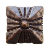 Antique Copper - Antique Mirror Glass Rosette 3/4" (Minimum order of 10) 